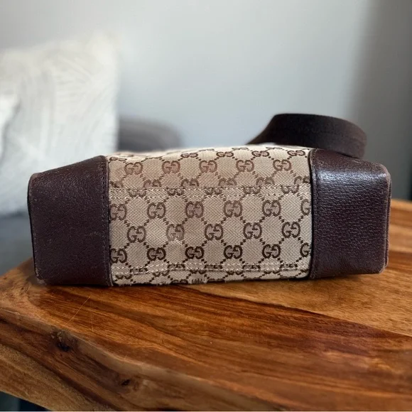 Gucci Brown and Tan Crossbody Bag - Picture 9 of 15